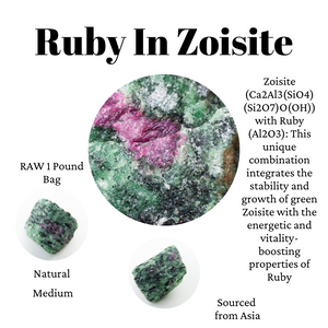 Ruby in Zoisite: A Symphony of Healing Energies