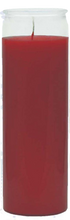 Red 8 Inch Unscented Prayer Candle Red Spell Candle Red Protection Candle Red Ritual Candle Red Devotion Prayer Candle.
