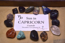 CAPRICORN Zodiac Gemstone Kit Sun in Capricorn Crystals Kit Capricorn Stones Healing Crystals Healing Gemstones Complete Capricorn Stone Set - Healing Atlas