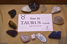TAURUS Zodiac Gemstone Kit Sun in Taurus Crystals Kit Taurus Stones Healing Crystals Set Healing Gemstones Complete Zodiac Taurus Stone Set - Healing Atlas
