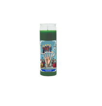 Mano Poderosa 8 Inch Unscented Prayer Candle Spell Candle Ritual Candle Devotion Candle