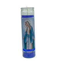 Virgen de La Milagrosa 8 Inch Unscented Prayer Candle Spell Candle Ritual Candle Devotion Candle.